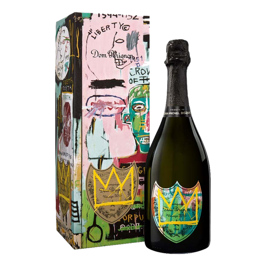 Dom Perignon Blanc 2015 Limited Ed. " Jean Michel Basquiat " Yellow Astucciato 75 cl