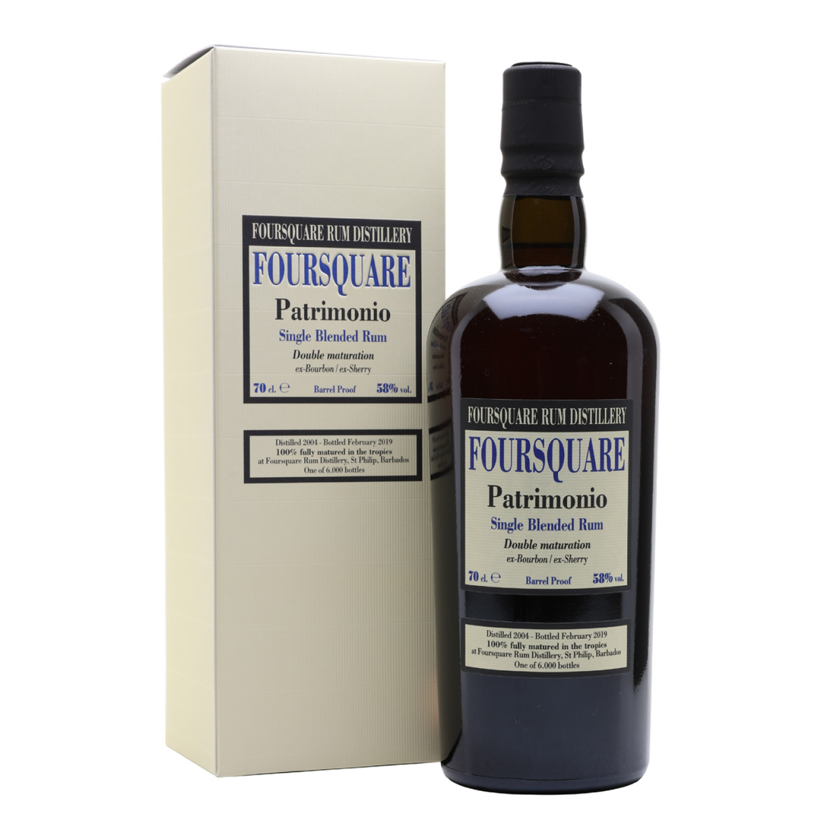 Foursquare Patrimonio Rum 70 cl