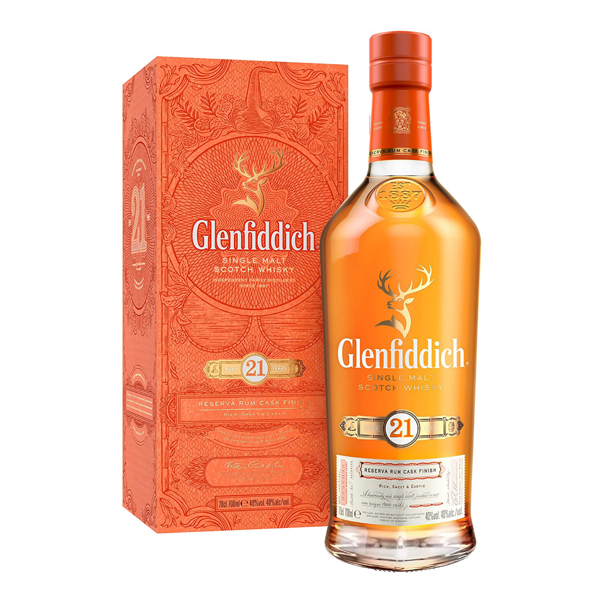 Glenfiddich 21 YO Gran Reserva Whisky 70 cl