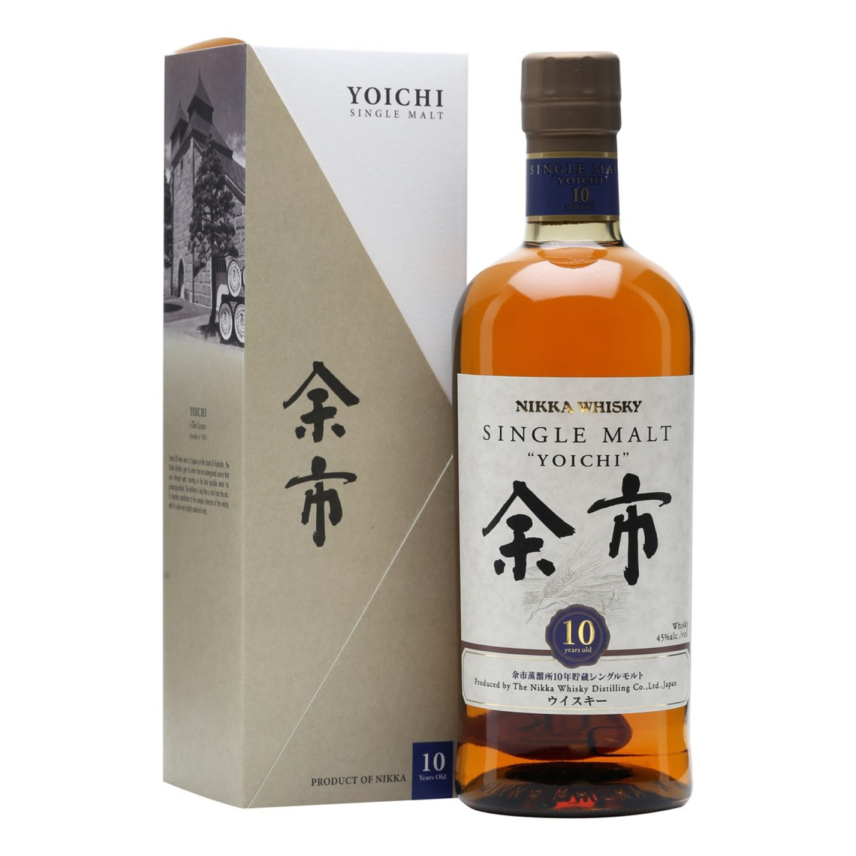 Nikka Yoichi 10 YO Single Malt Whisky 70 cl