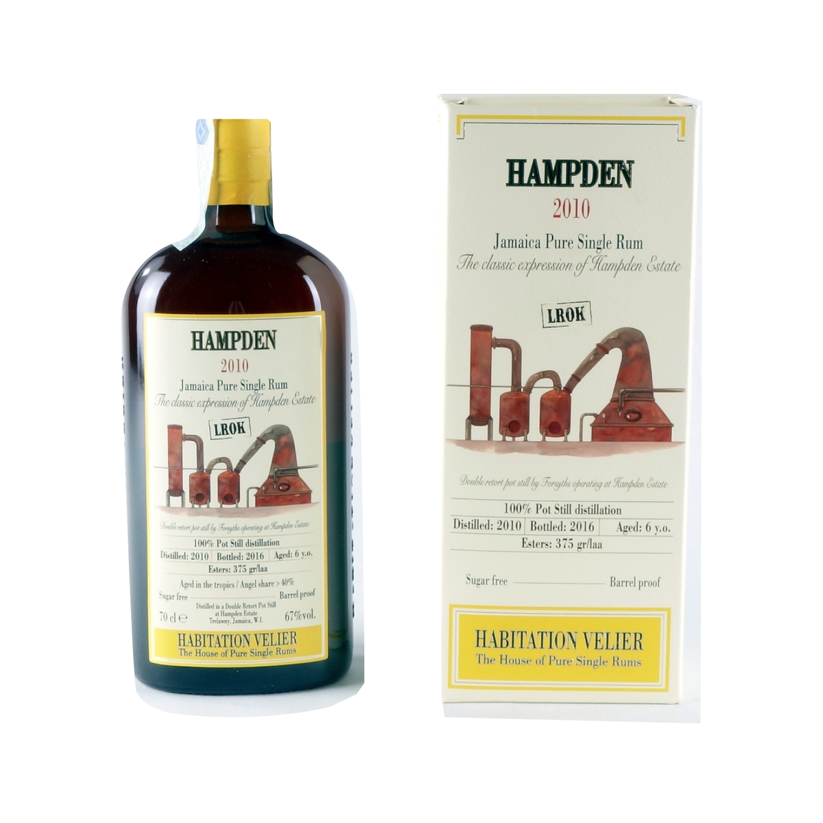 Habitation Velier Hampden 2010 LROK Rum 70 cl