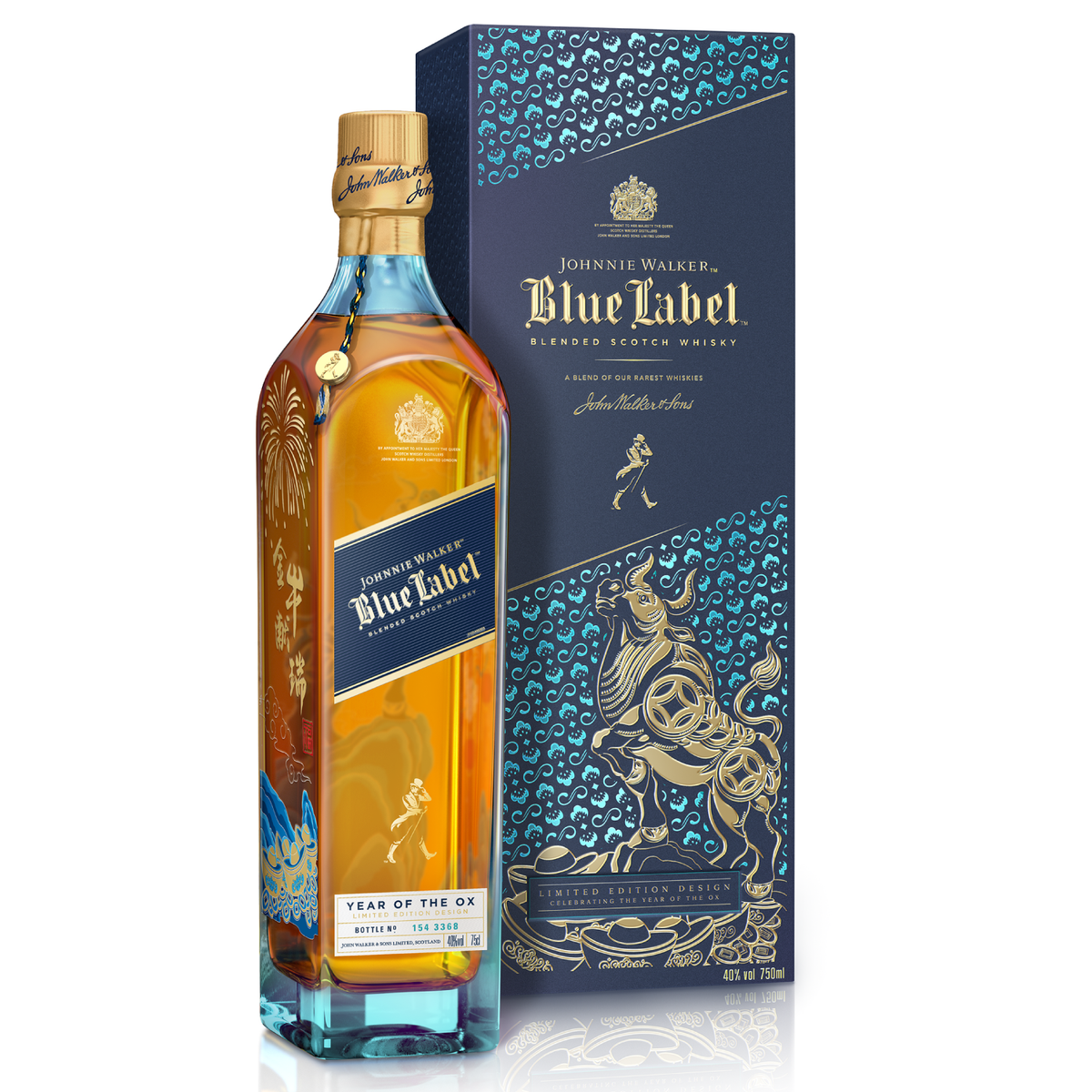 Johnny Walker Blue Label Year Of The Ox Edition Whisky 70 cl