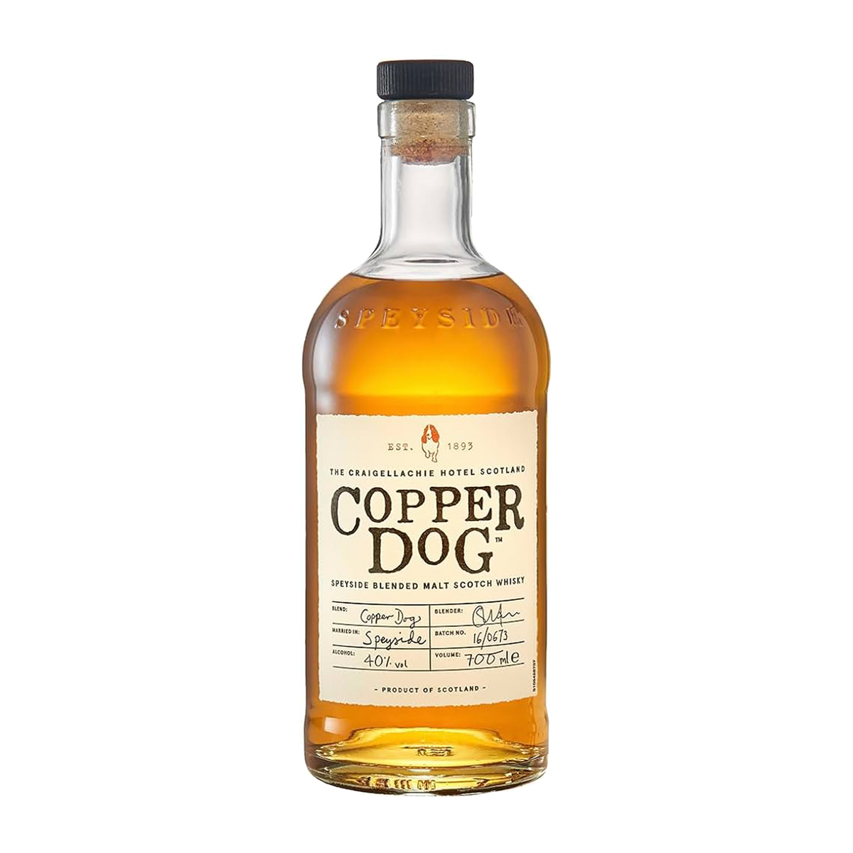 Copper Dog Whisky 70 cl