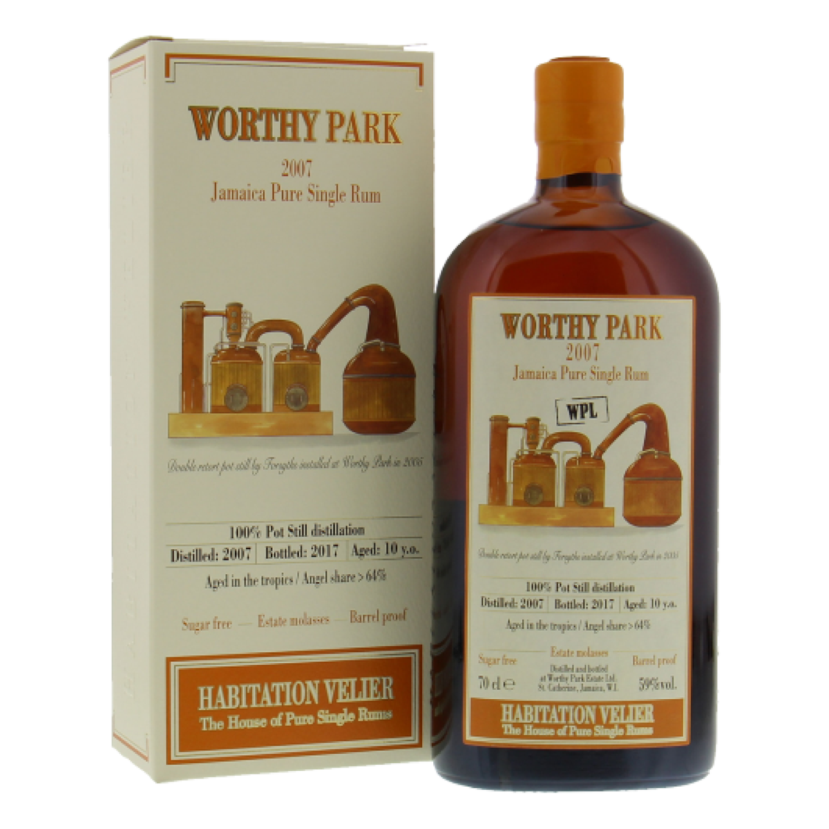 Habitation Velier Worthy Park 2007 Rum 70 cl