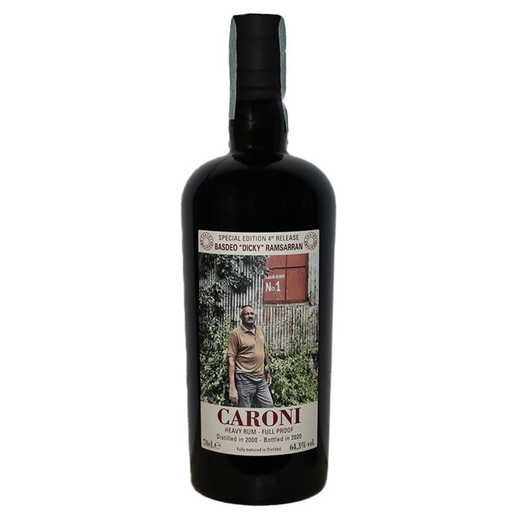 Caroni Employees 4th Release Basdeo "Dicky" Ramsarran Rum 70 cl
