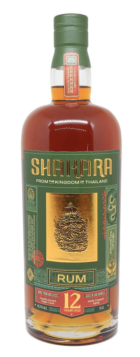 Shakara 12 yo Aged In Oak Barrels Rum 70 Cl