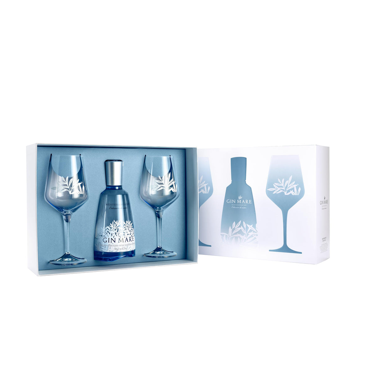 Gin Mare New Glass Pack 70 cl + 2 Bicchieri