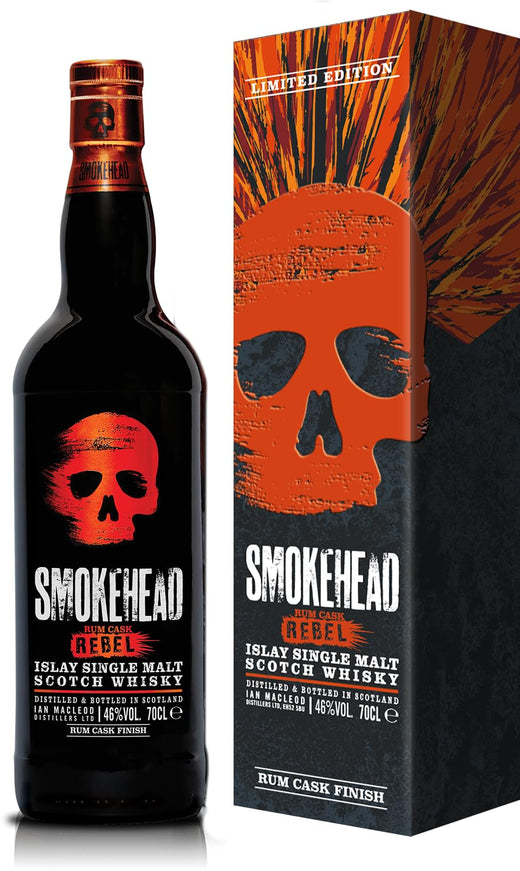 Smokehead Rum Cask Rebel Single Malt Whisky 70 cl