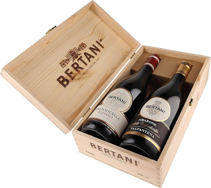 Bertani Amarone + Ripasso 75 cl in Cassetta di Legno