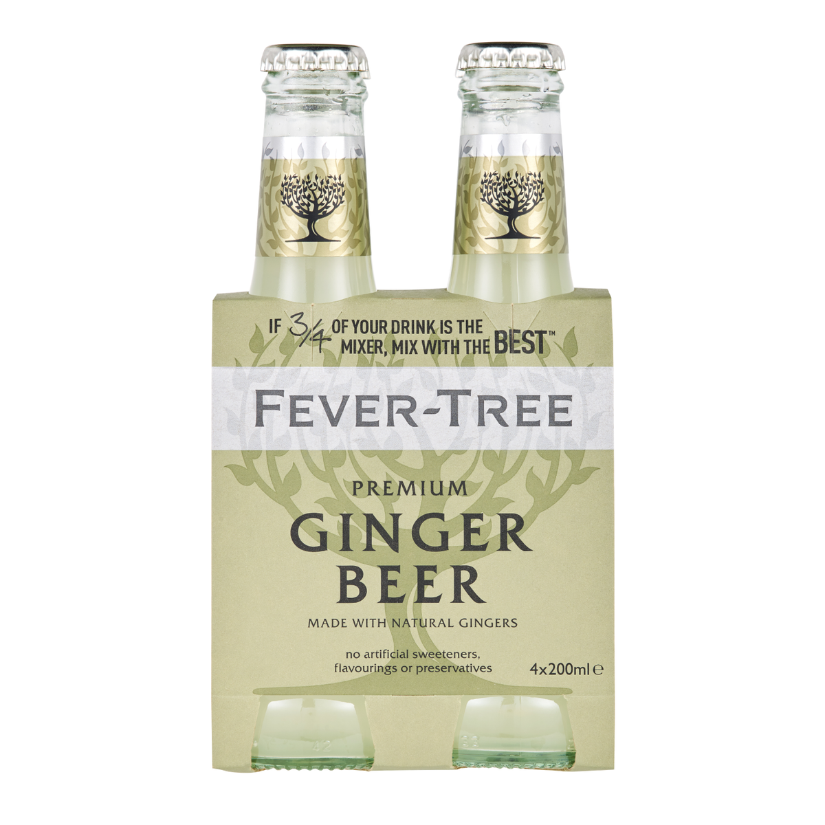 Fever-Tree Ginger Beer 20 cl x 4