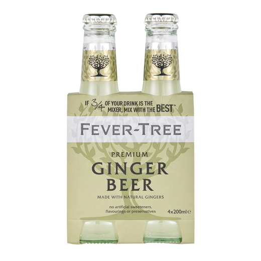 Fever-Tree Ginger Beer 20 cl x 4