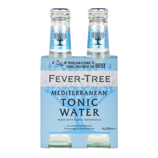 Fever-Tree Mediterranean Tonic Water 20 cl x 4