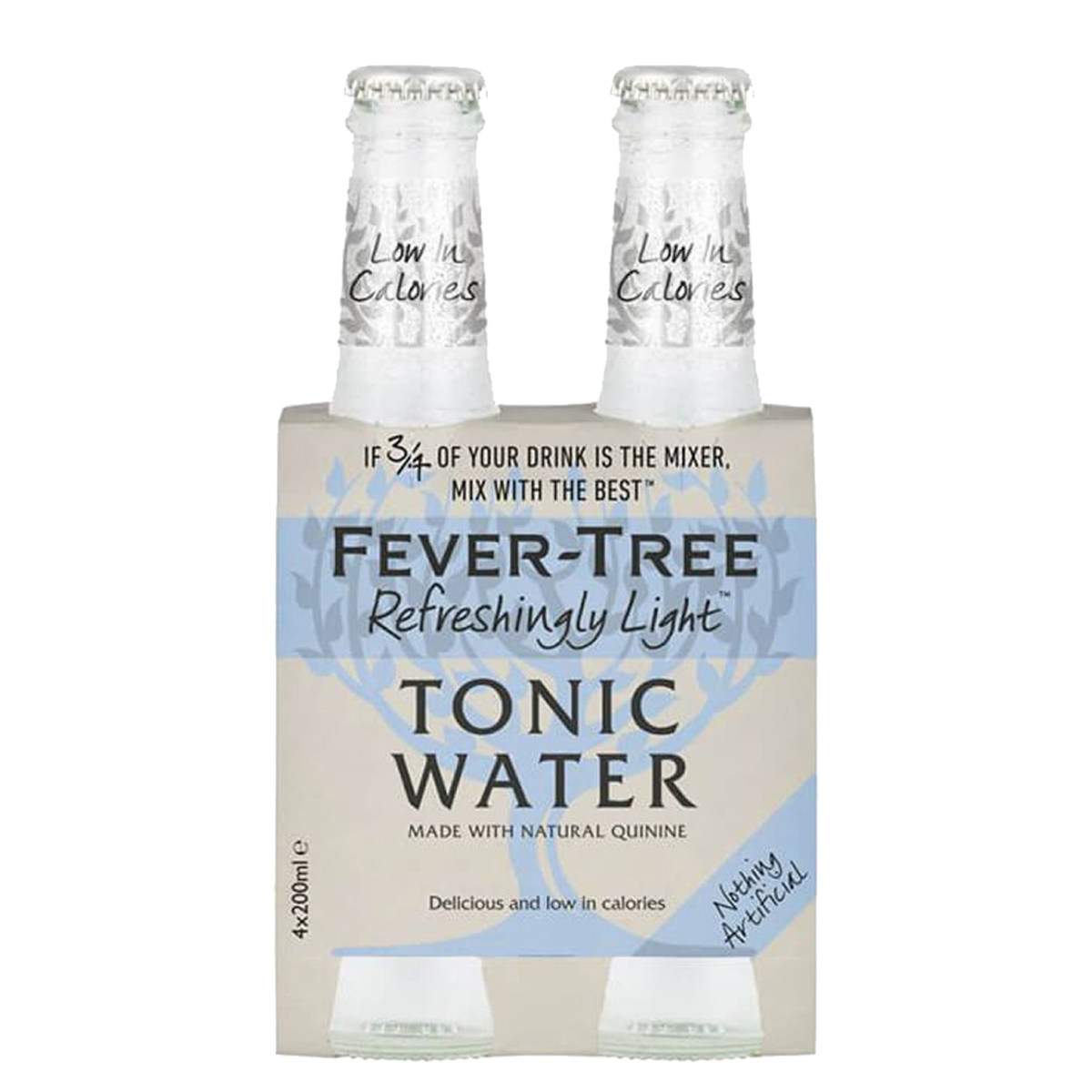 Fever-Tree Refreshingly Light Tonic Water 20 cl x 4