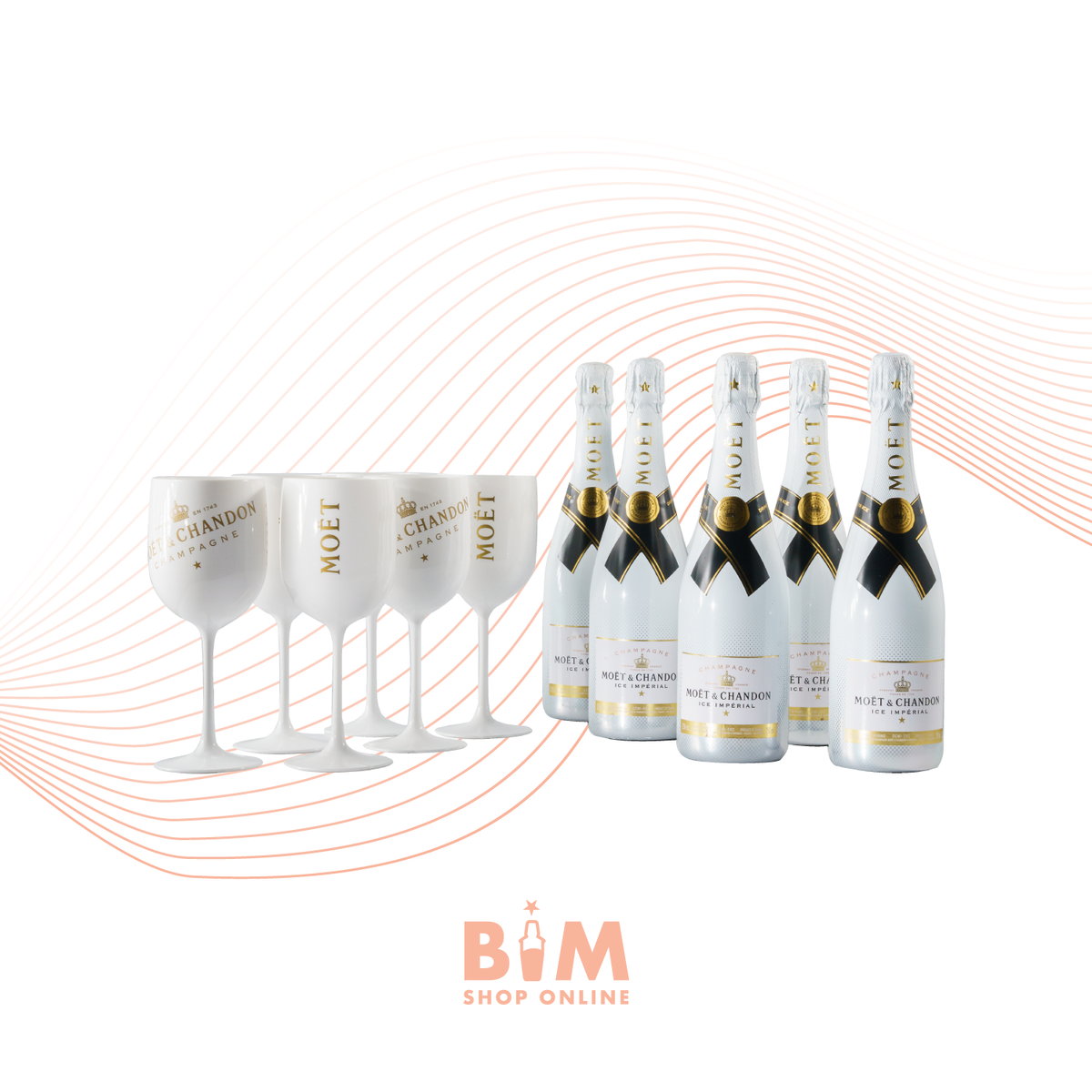 MOËT ICE IMPERIAL BALLOON 3 PACK