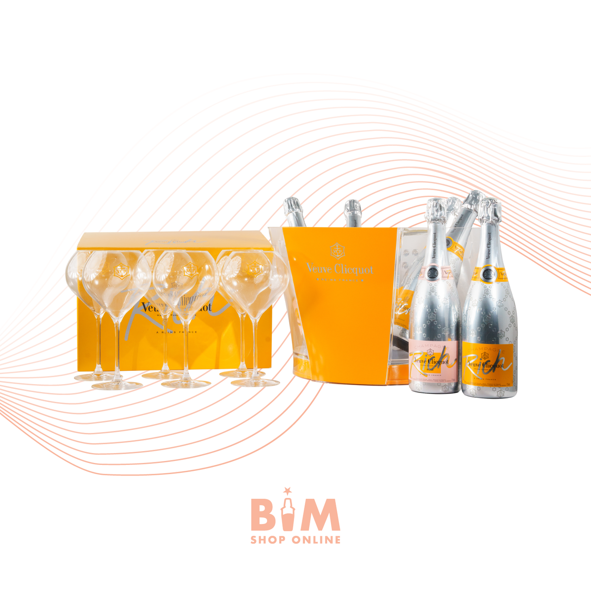 VEUVE CLICQUOT RICH BIG PACK
