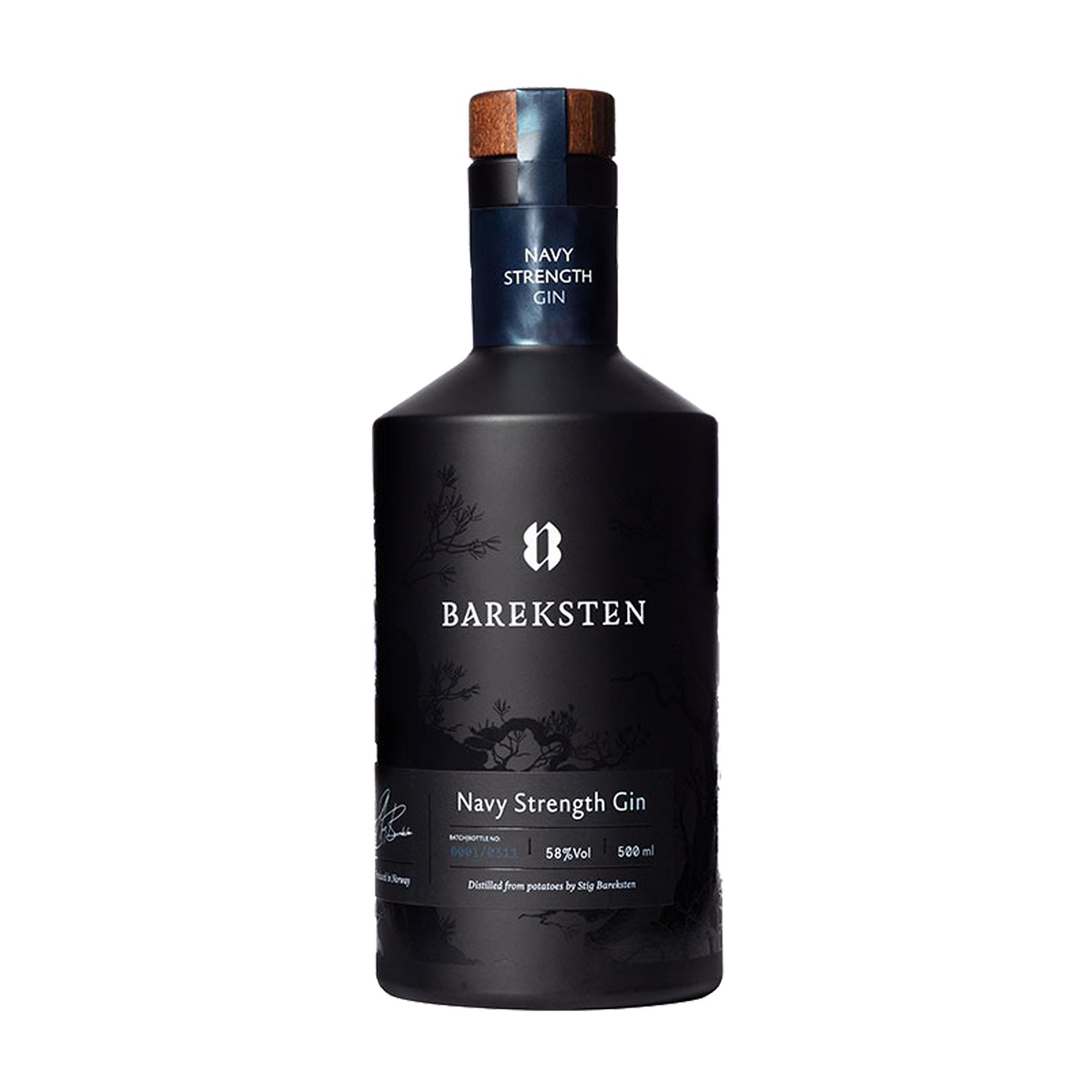Bareksten Navy Strenght Gin 70 Cl