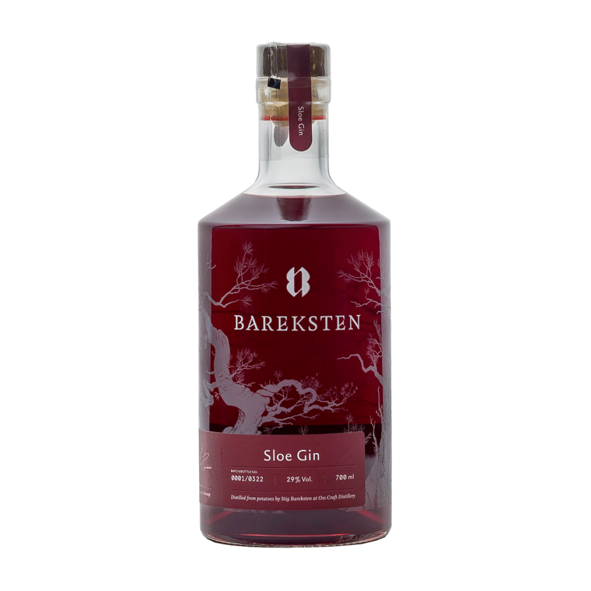 Bareksten Sloe Gin 70 Cl