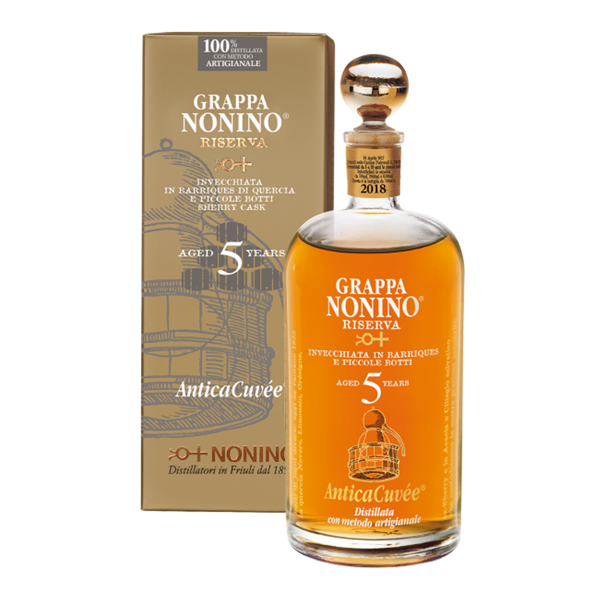 Nonino Antica Cuvee Riserva 5 Anni Astucciato 70 cl