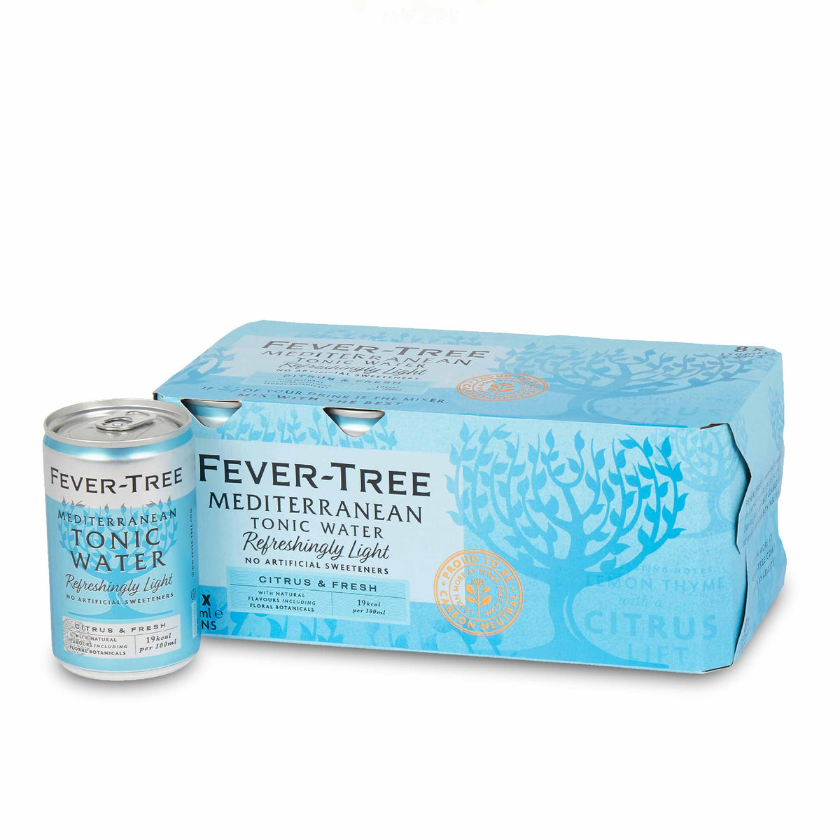 Lattina Fever-Tree Mediterranenan Tonic 15 cl x 8