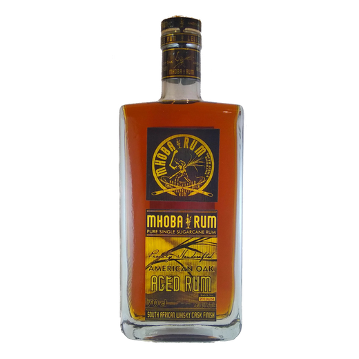 Mhoba American Oak Aged Rum 70 cl