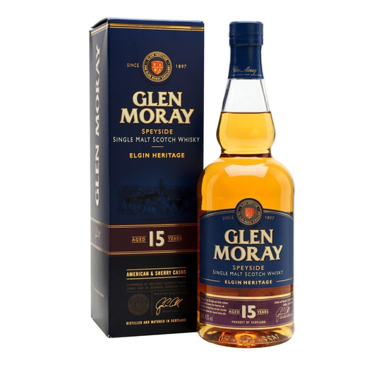 Glen Moray 15 YO Whisky 70 cl