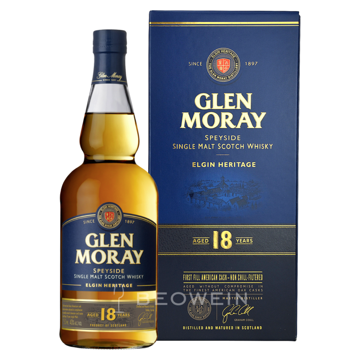 Glen Moray 18 YO Whisky 70 cl