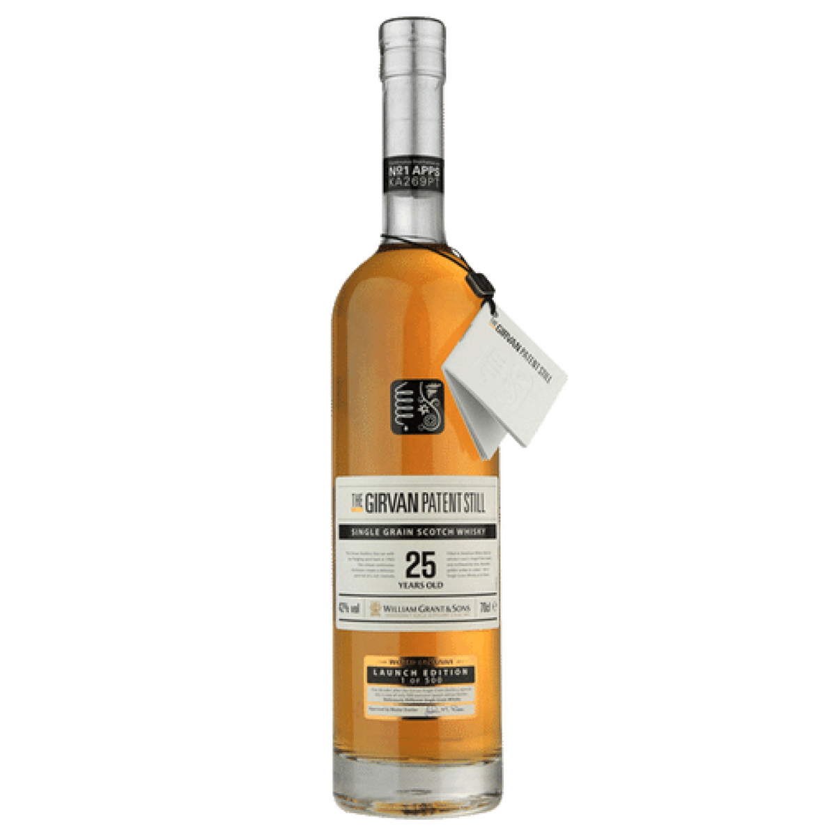 The Girvan 25 YO Patent Still Whisky 70 cl
