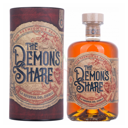 The Demon's 6 YO Share Original Blend Rum 70 cl