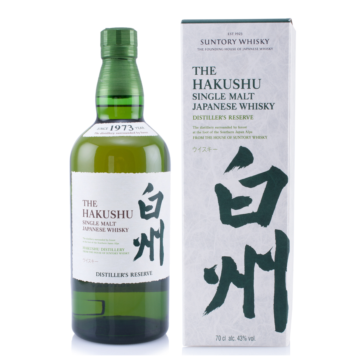 Hakushu Distiller's Reserve Japanese Whisky 70 cl