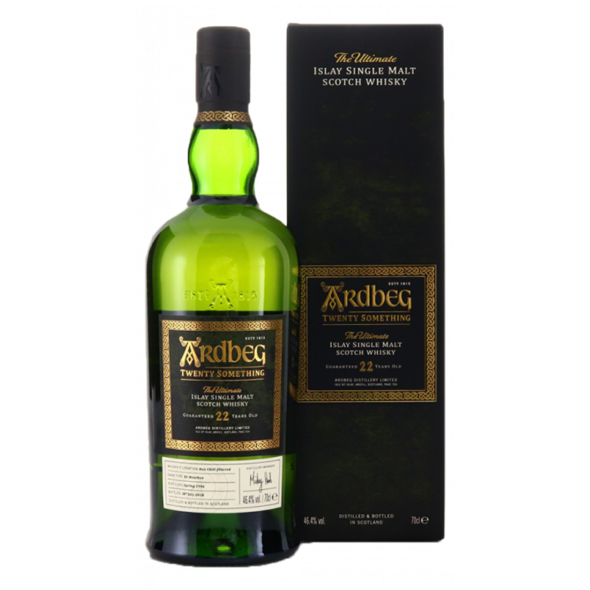 Ardbeg Twenty Something The Ultimate 22 YO Whisky 70 cl