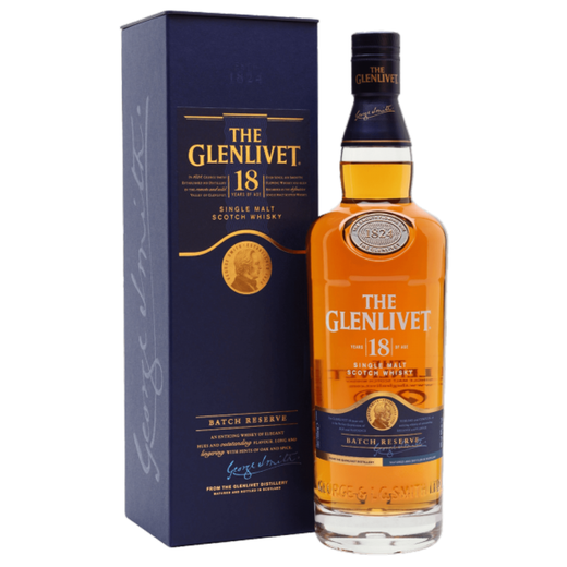 The Glenlivet 18 YO Single Malt Whisky 70 cl