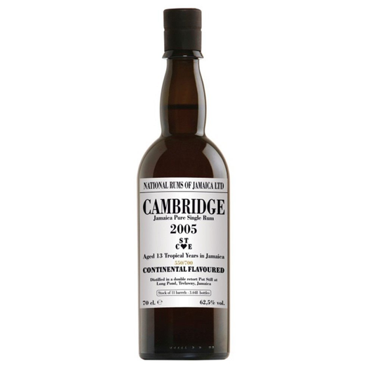 Cambridge 2005 STCE Jamaica Pure Single Rum 70 cl