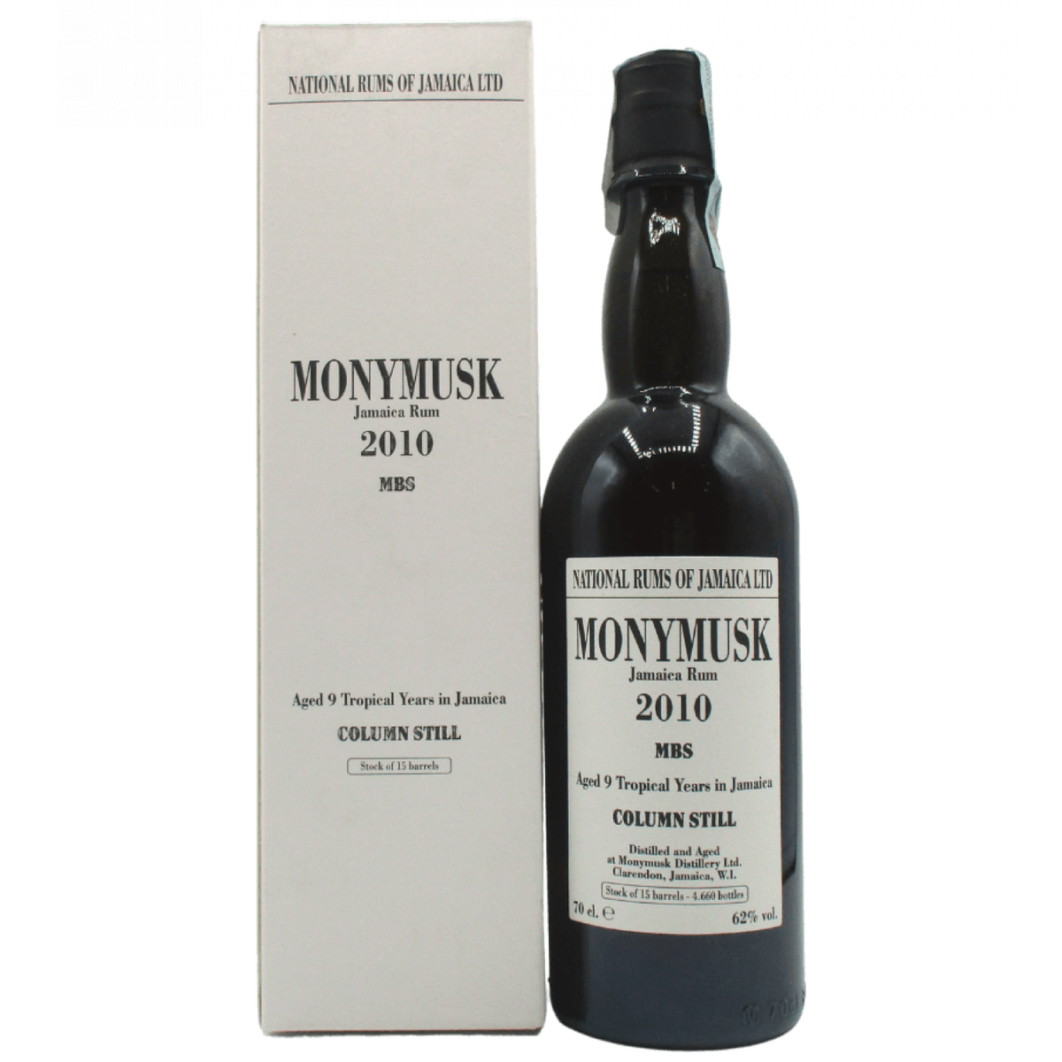 Monymusk 2010 MBS Rum 70 cl