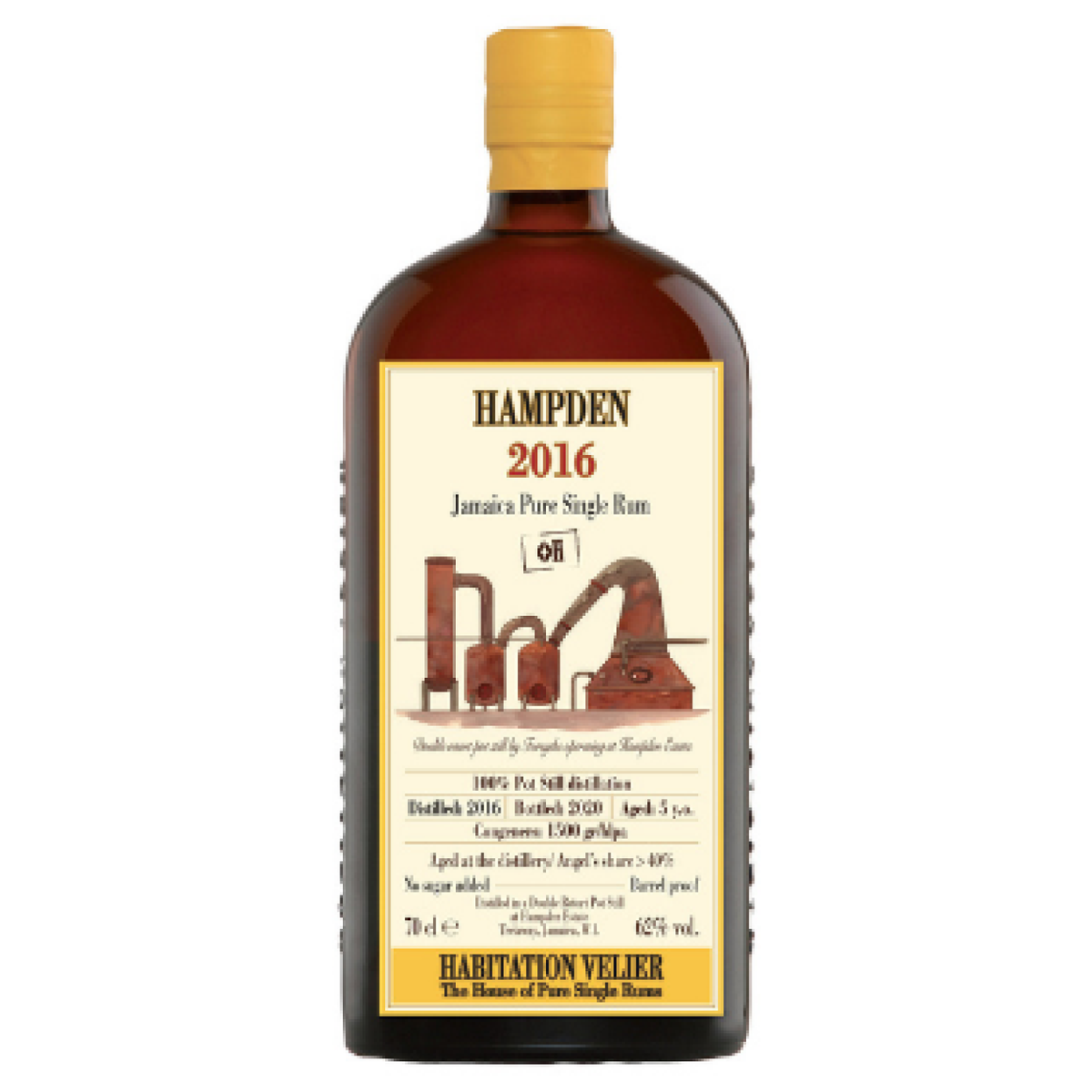 Habitation Velier Hampden 2016 <>H Rum 70 cl