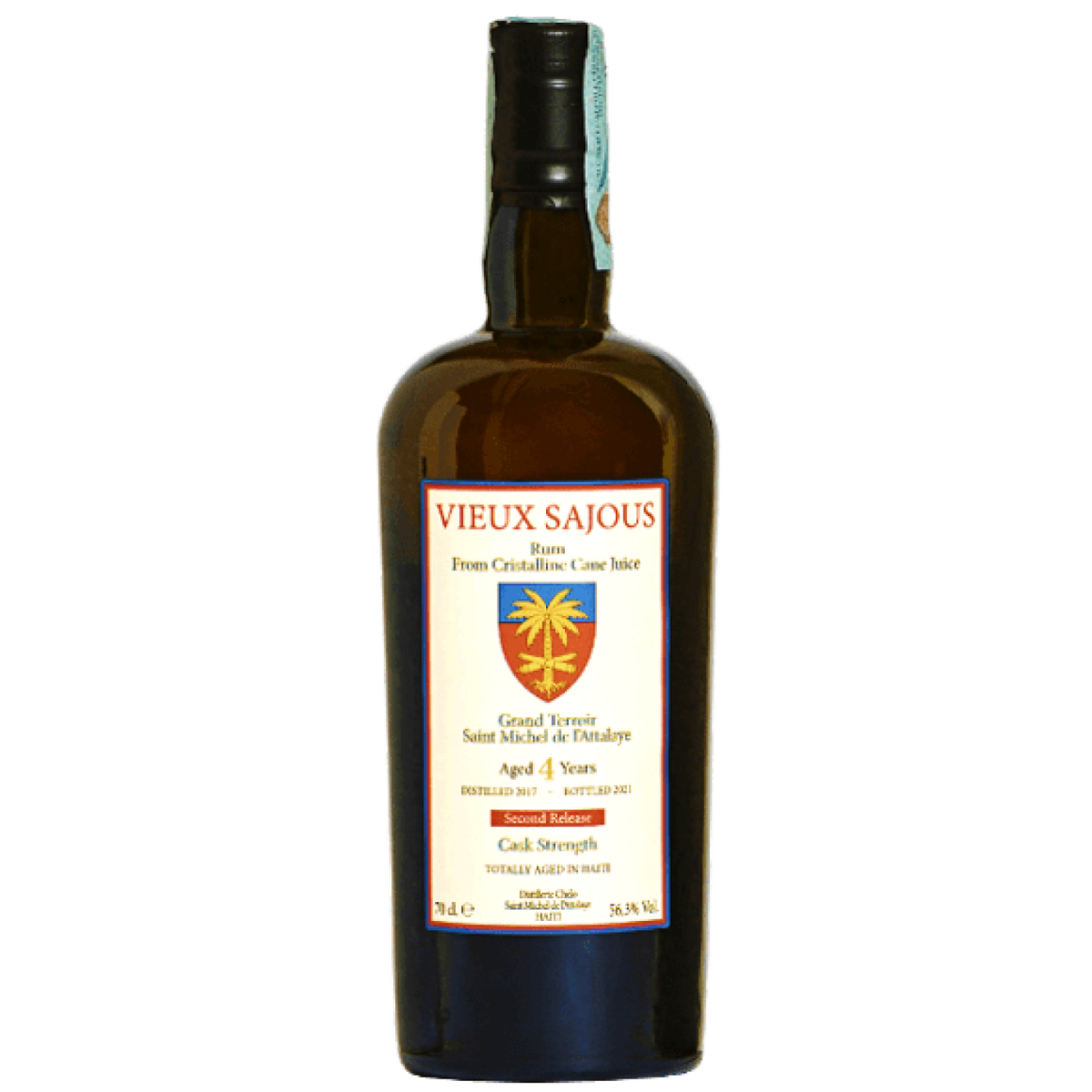 Vieux Sajous 2nd Release 4 YO Rum 70 cl