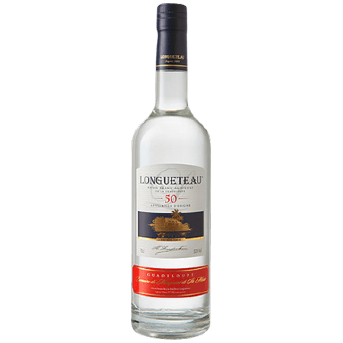 Longueteau 50° Blanc Agricole Rum 100 cl