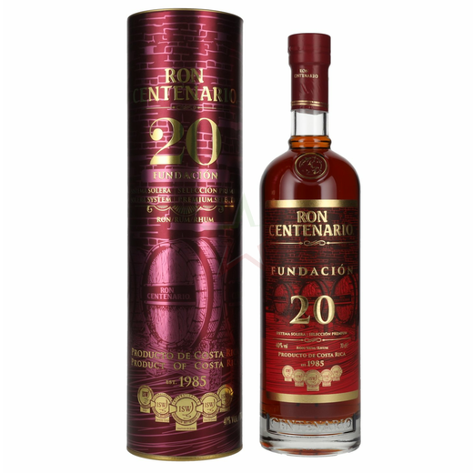Centenario 20 YO Fundacion Rum 70 cl