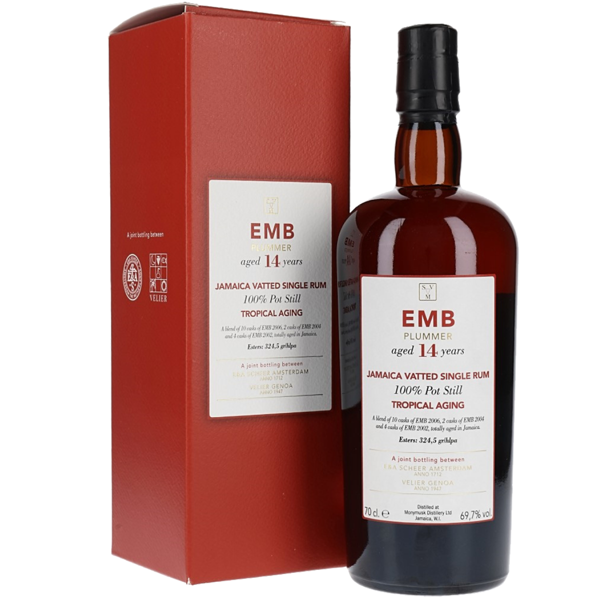 Monymusk EMB 14 YO Plummer Tropical Aging Rum 70 cl