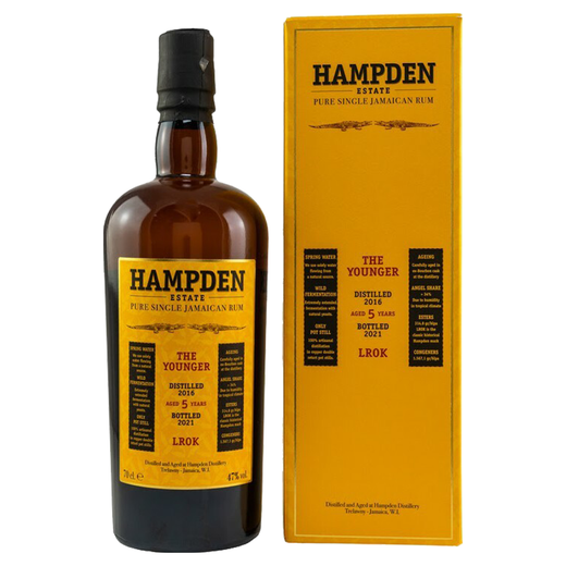 Hampden Estate 2018 The Younger 5 YO Rum 70 cl
