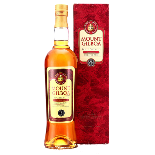 Mount Gilboa Triple Distilled Pot Still Rum 70 cl