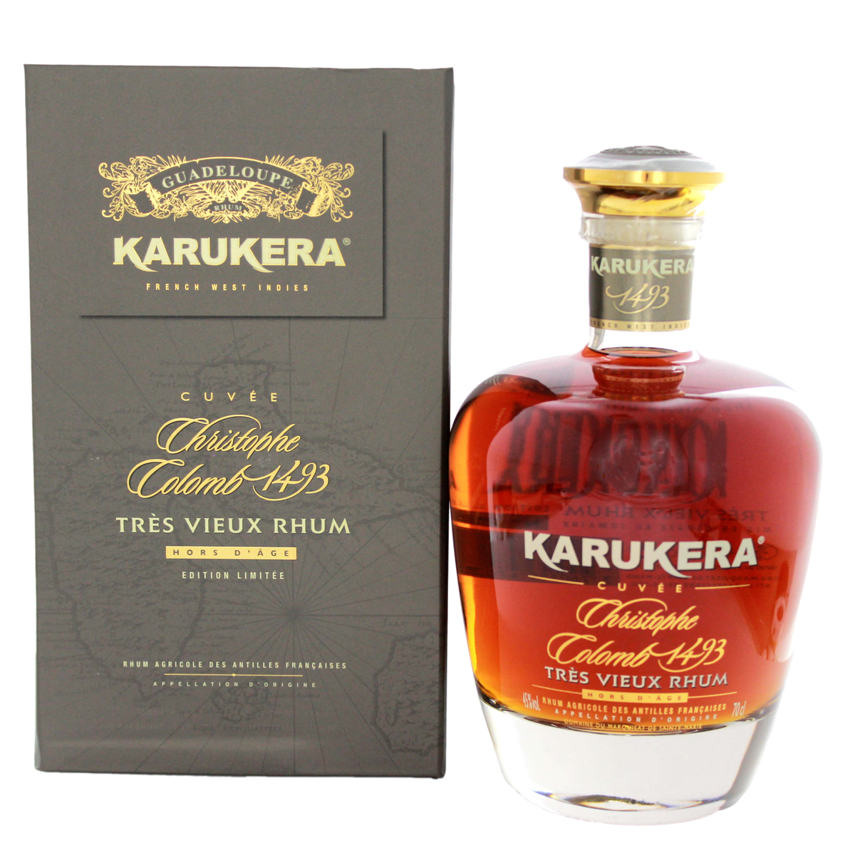 Karukera Cuveè Christophe Colomb 1943 Agricole Rum 70 cl