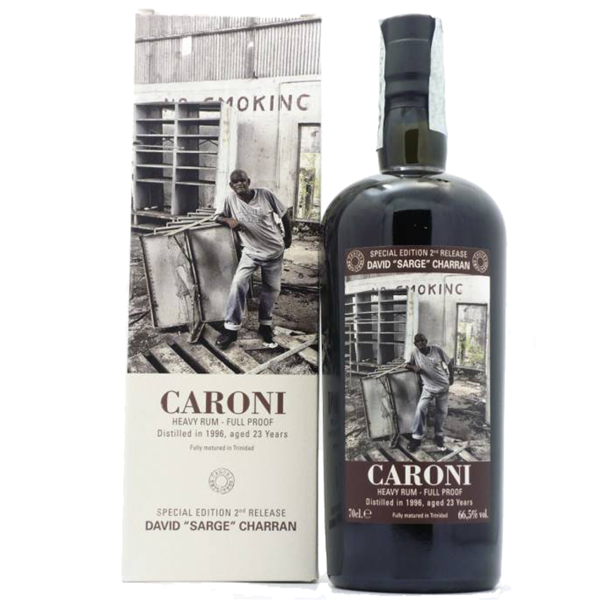 Caroni Employees 2nd Release David "Sarge" Charran 1996 Rum 70 cl