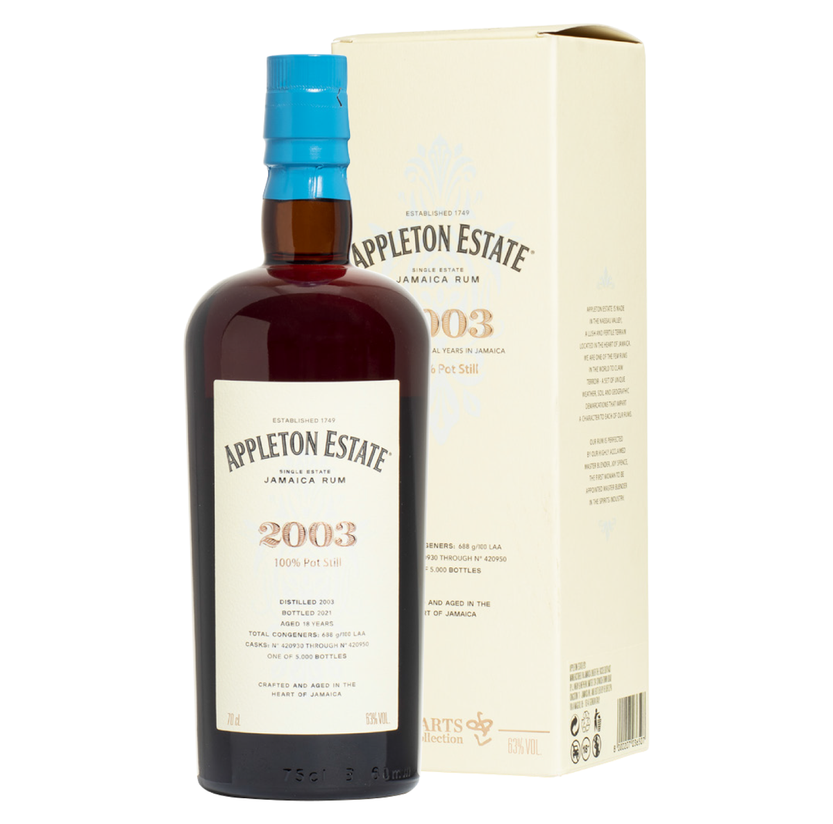 Appleton Estate 2003 Heart Collection Rum 70 cl