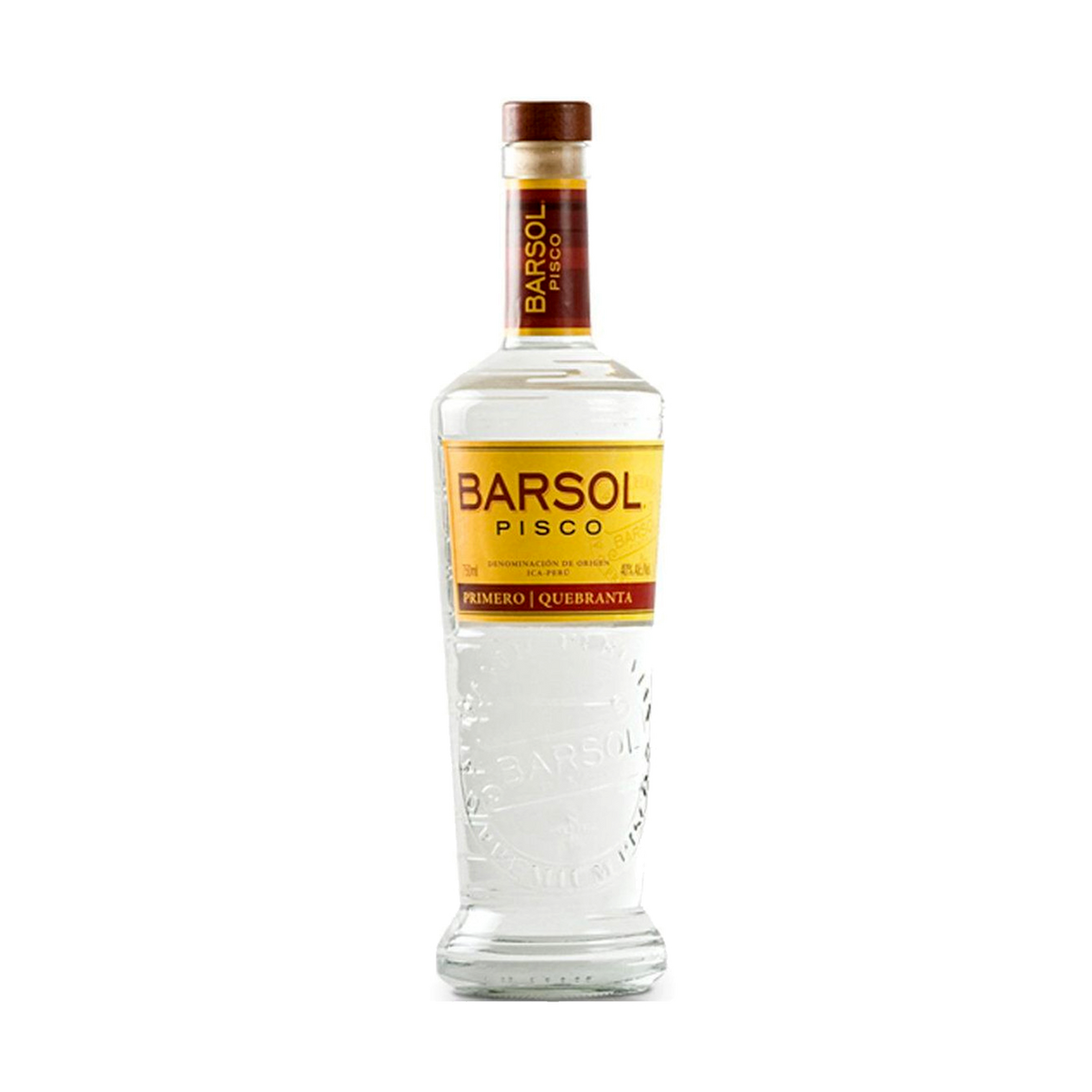Barsol Pisco Quebranta 70 Cl