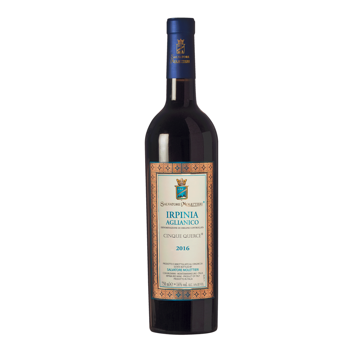 Salvatore Molettieri Aglianico Cinque Querce DOC 75 cl