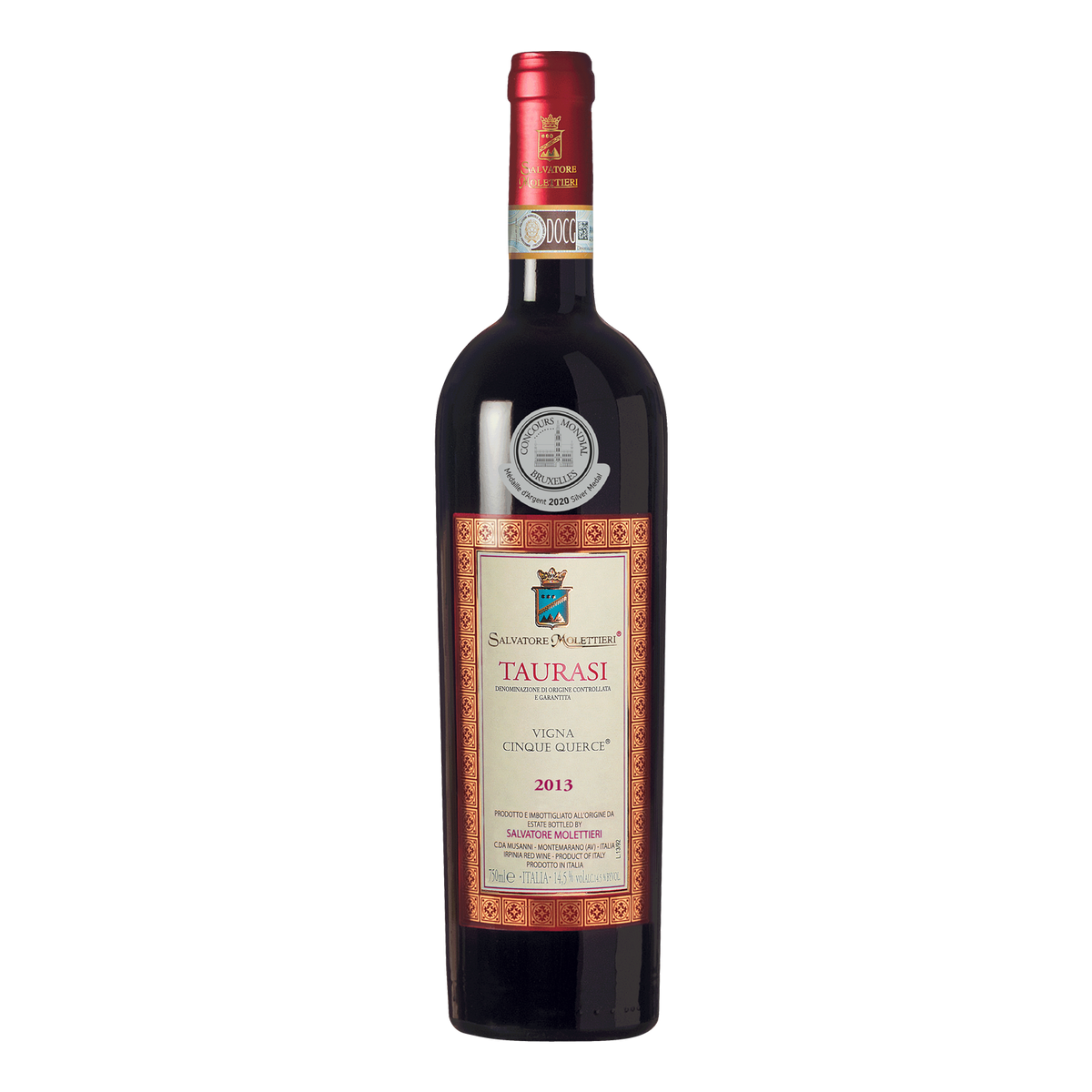 Salvatore Molettieri Taurasi Cinque Querce DOCG 75 cl