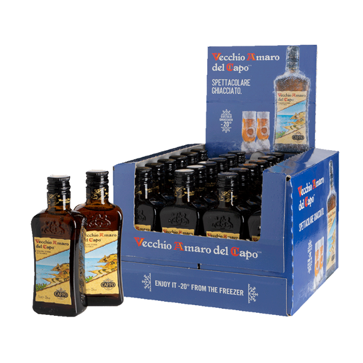 Vecchio Amaro Del Capo Mignon 5 Cl x 24