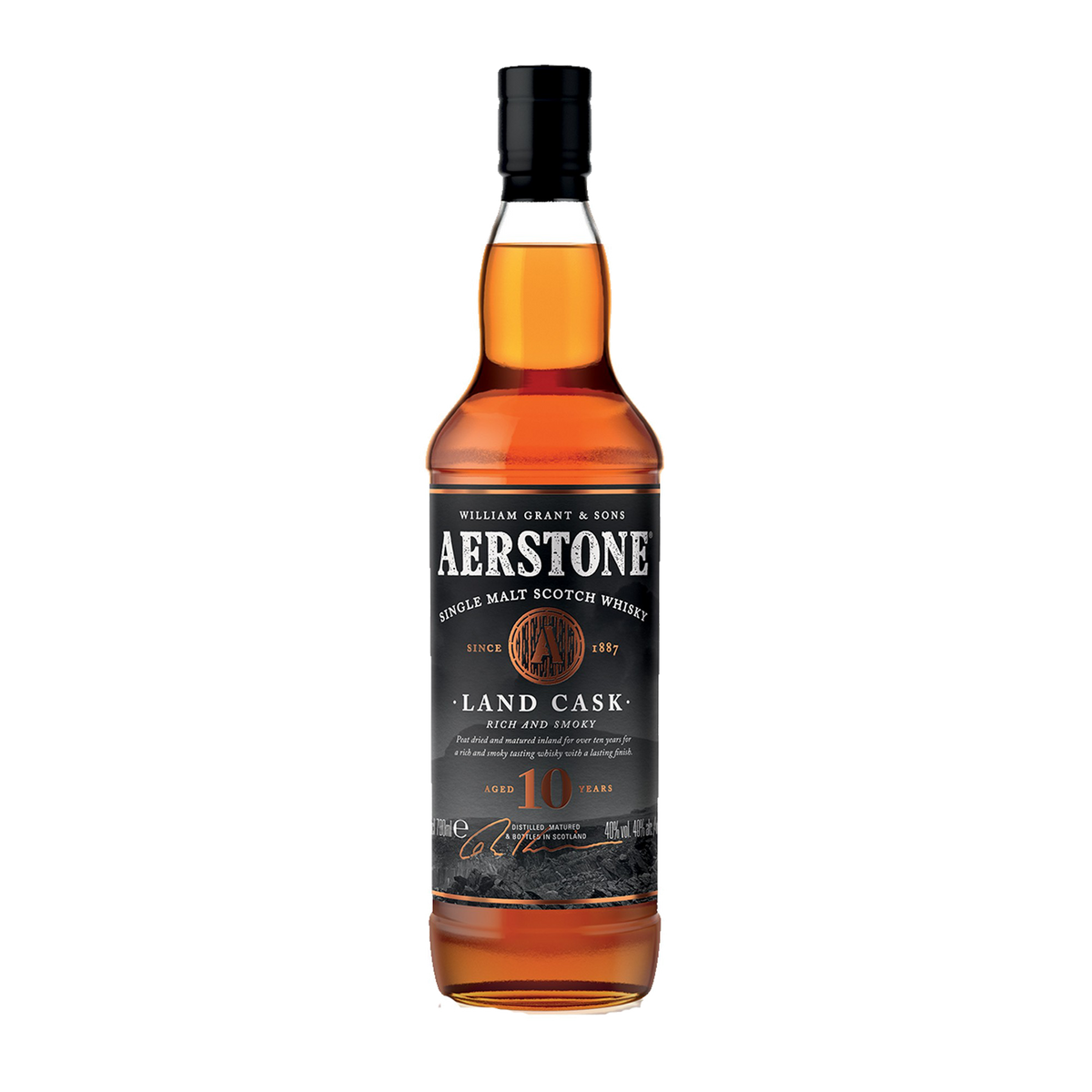 Aerstone 10 YO Land Cask 70 cl