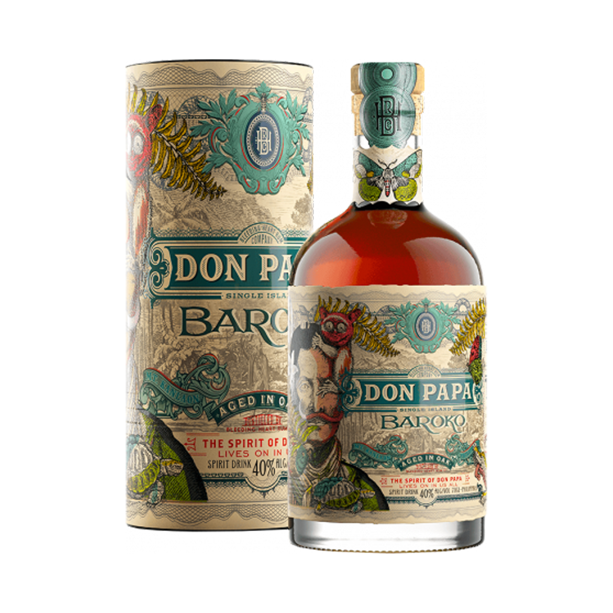 Don Papa Baroko Rum Astucciato 70 cl