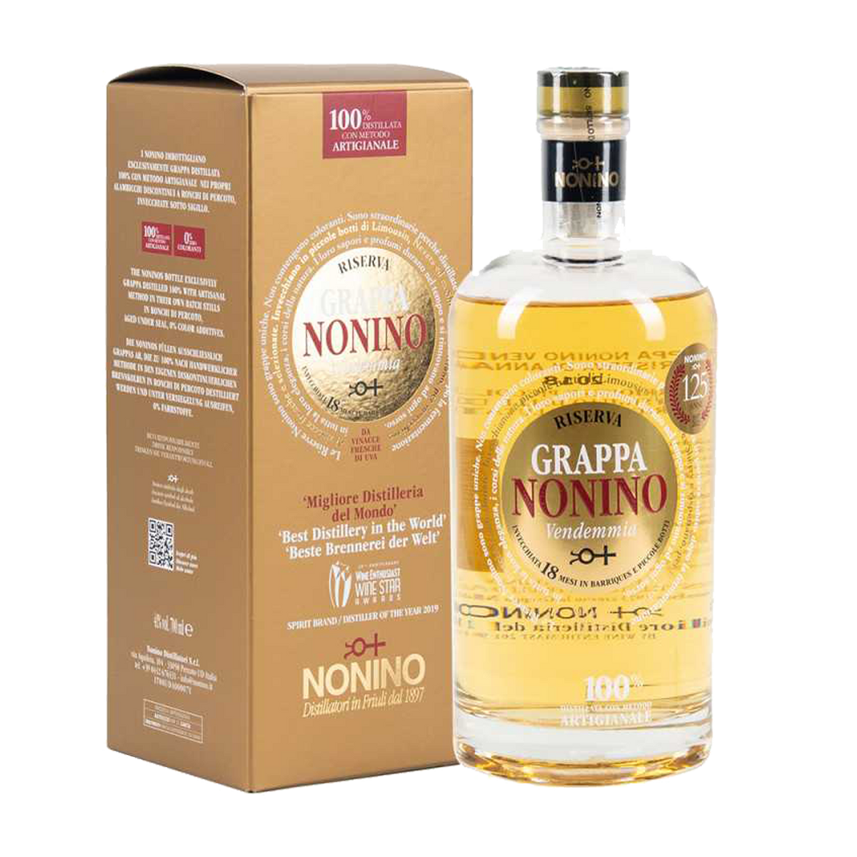 Nonino Vendemmia Riserva 18 mesi Astucciato 70 cl